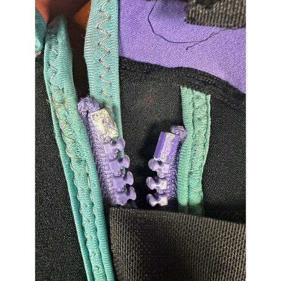 Nike Aqua Gear Full‎ Body Wetsuit Womens Medium Elephant Print Vintage 80s 90s - Picture 11 of 16